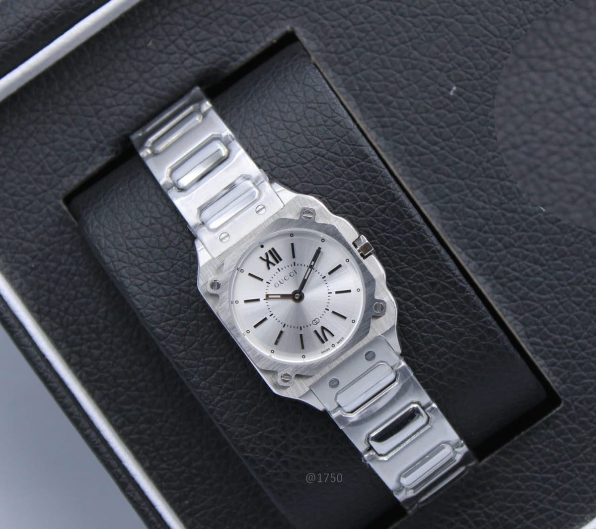 Gucci G-Flat Ladies Watch ? Silver Dial