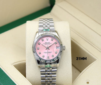 Rolex Lady-Datejust ? Pink Dial, Steel Tone