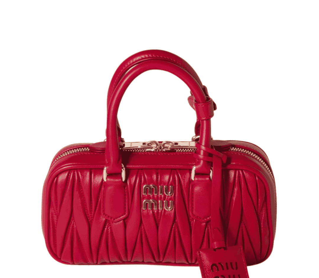 Miu Miu Arcadie Matelassé Nappa Leather Mini-Bag