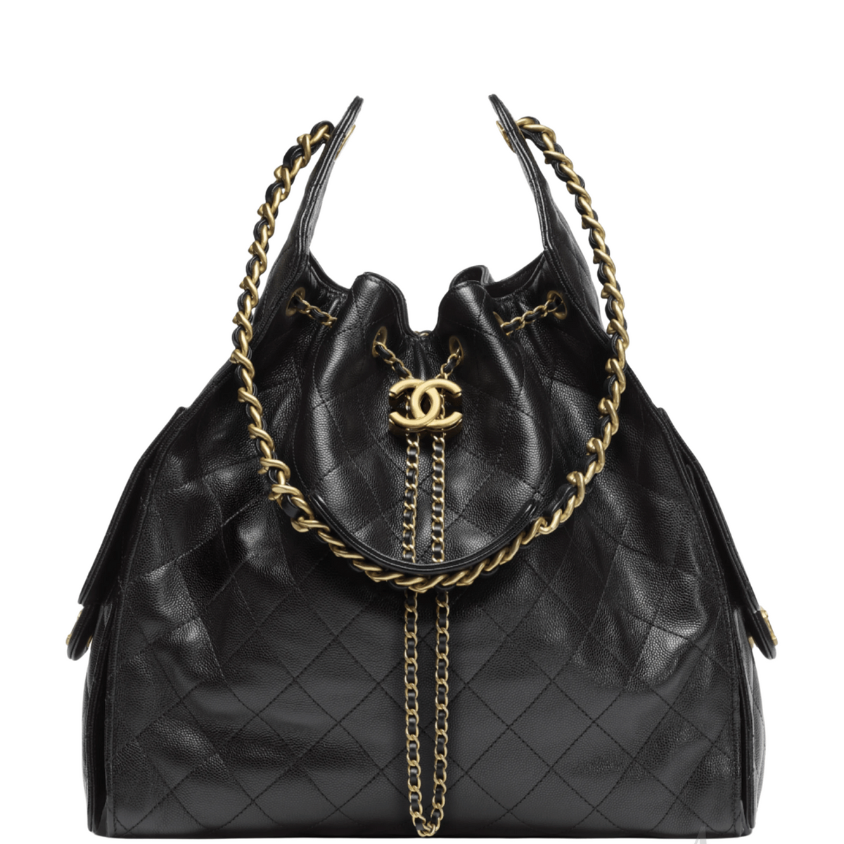 Chanel 25 Medium Handbag Black