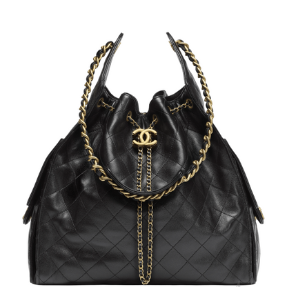 Chanel 25 Medium Handbag Black