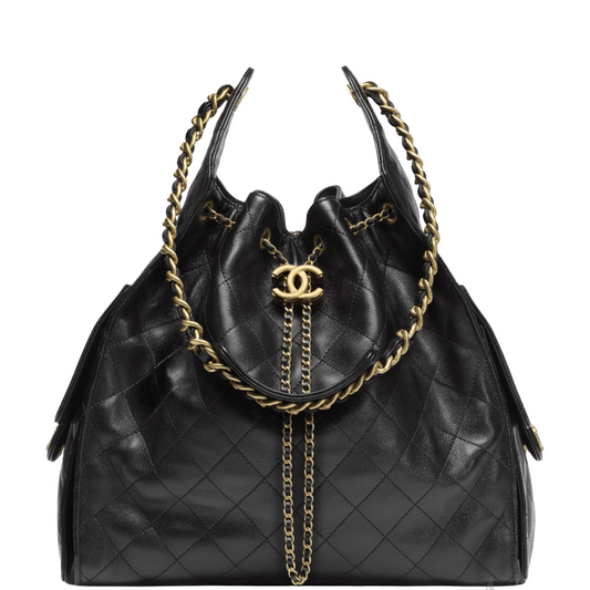 Chanel 25 Medium Handbag Black