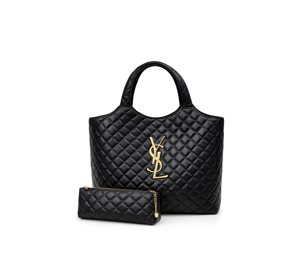 Saint Laurent Icare Maxi Quilted Black