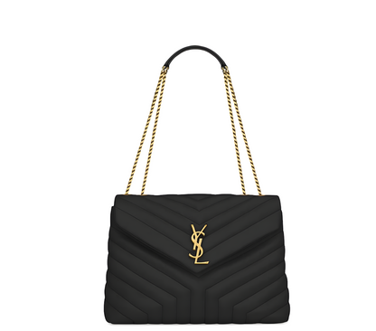 Saint Laurent Loulou Black Golden
