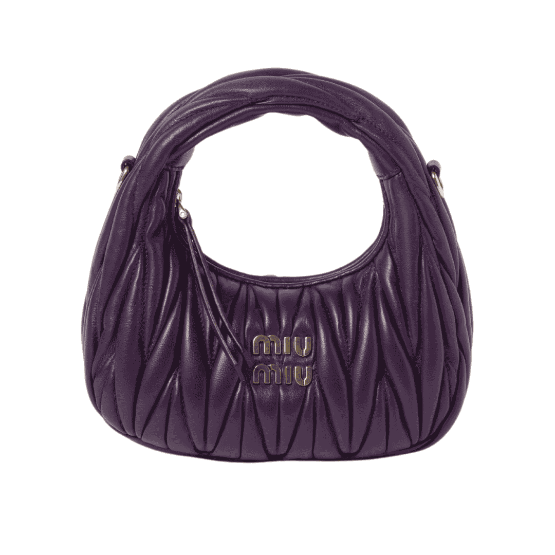 Wander Matelassé Nappa Leather Hobo Mini-Bag