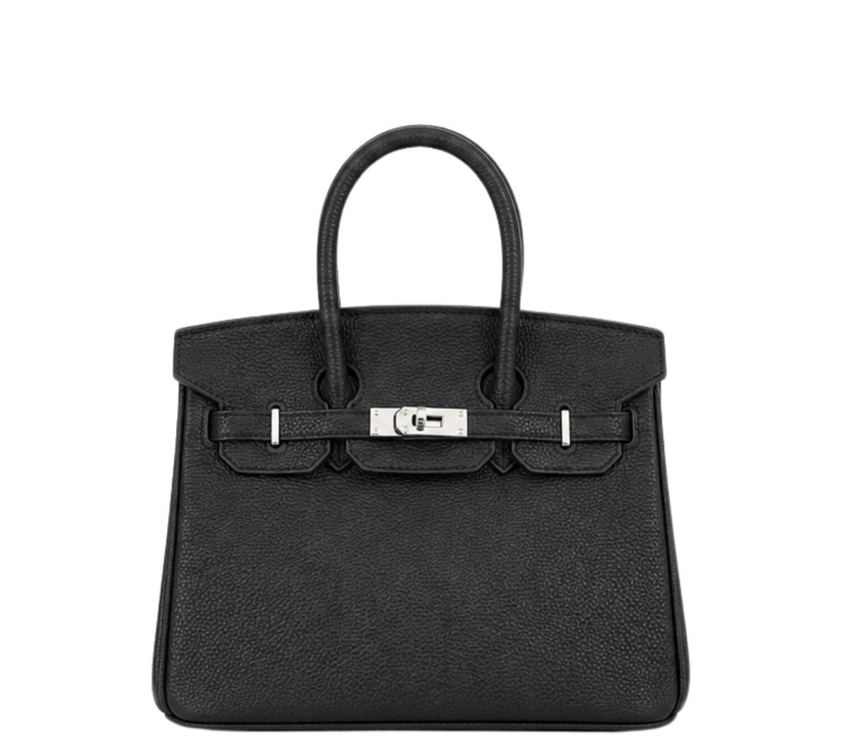 Hermès Bag _ Birkin 25 Black Sliver Lock