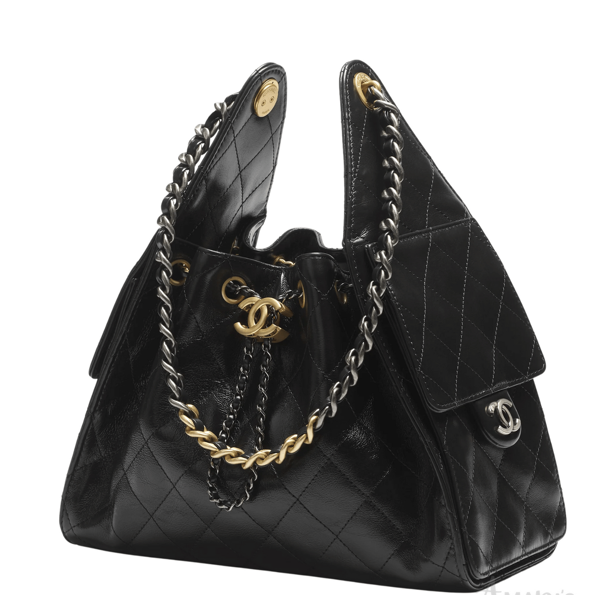 Chanel 25 Medium Handbag Black