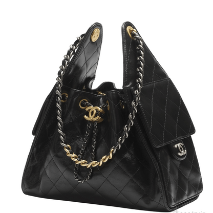 Chanel 25 Medium Handbag Black