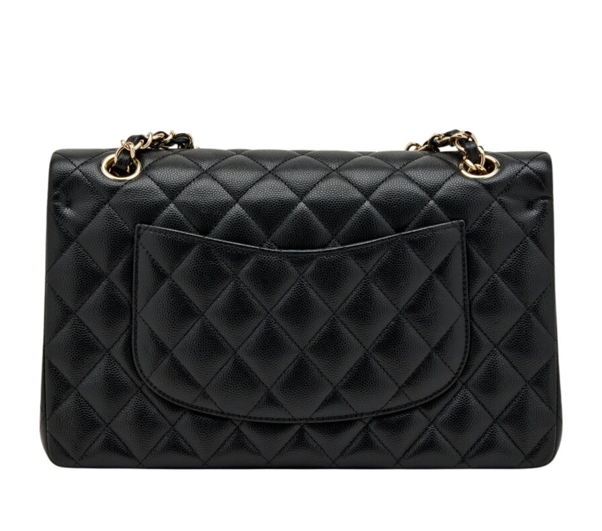 Chanel Classic Flap Bag Black Calfskin