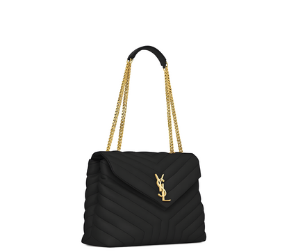 Saint Laurent Loulou Black Golden