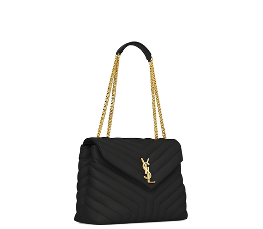 Saint Laurent Loulou Black Golden