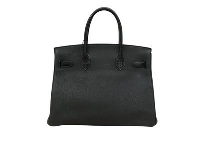 Hermès Bag _ Birkin 25 Crocodile Black Silver Lock