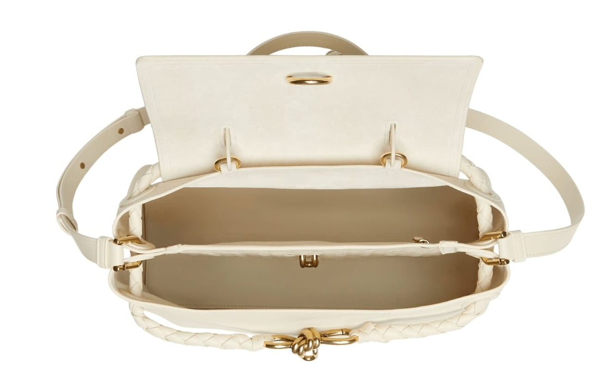 Ciao Ciao Top Handle Bag white