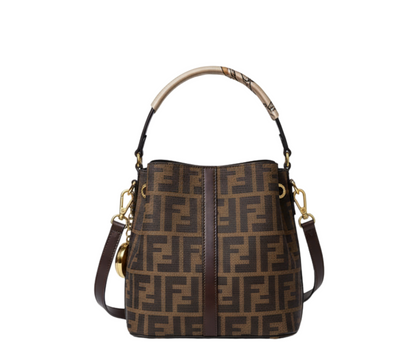 Fendi Boston 365 Medium Brown Black