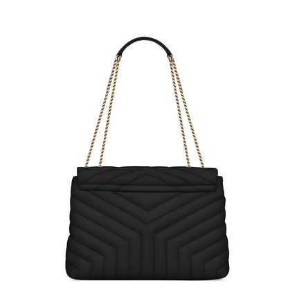 Saint Laurent Loulou Black Golden