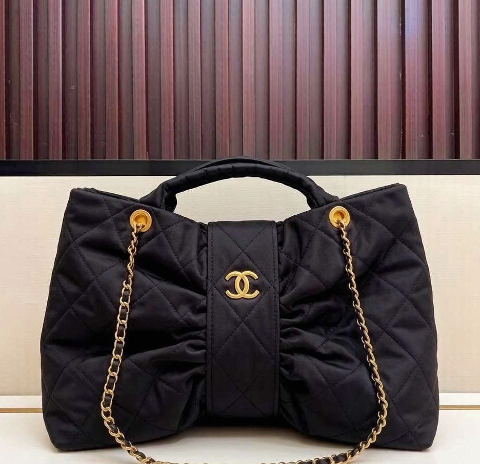 Chanel Bow Bag Black