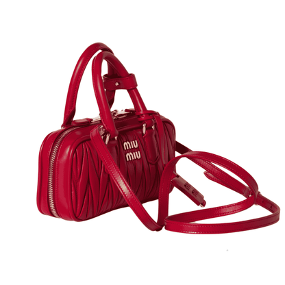 Miu Miu Arcadie Matelassé Nappa Leather Mini-Bag