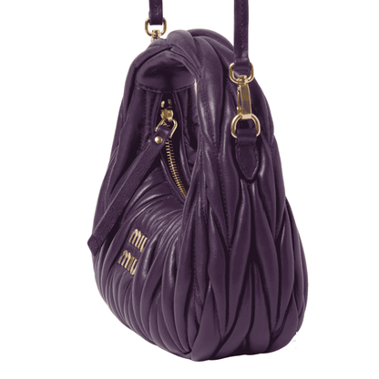 Wander Matelassé Nappa Leather Hobo Mini-Bag