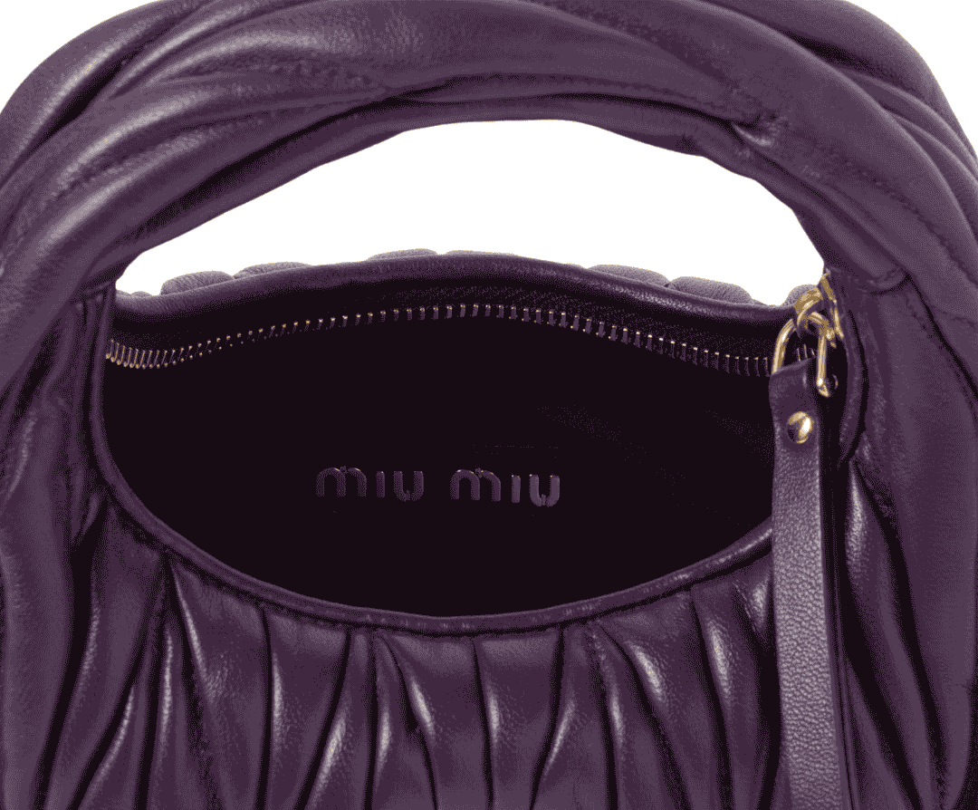 Wander Matelassé Nappa Leather Hobo Mini-Bag